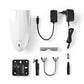 Nedis Outdoor HDTV Antenna 0 to 50 km Gain 40dB FM/VHF/UHF White - ANOR5002BK700