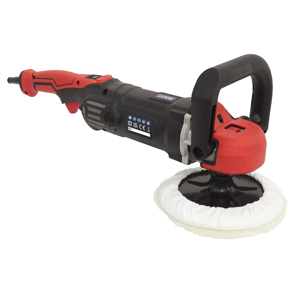 Sealey Sander/Polisher 180mm Variable Speed 1400W/230V MS925PS