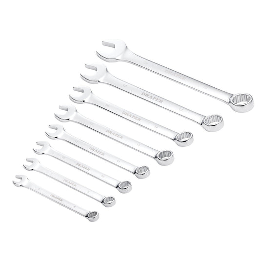 Draper 8Pc.Comb Spanner Set 8-19mm 8233/8/MM