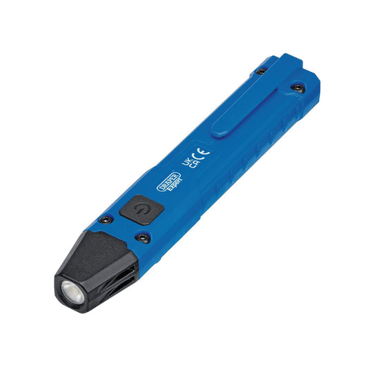 Draper Expert SMD LED Wireless/USB Rechargeable Pen Light, 5W, 250 Lumens