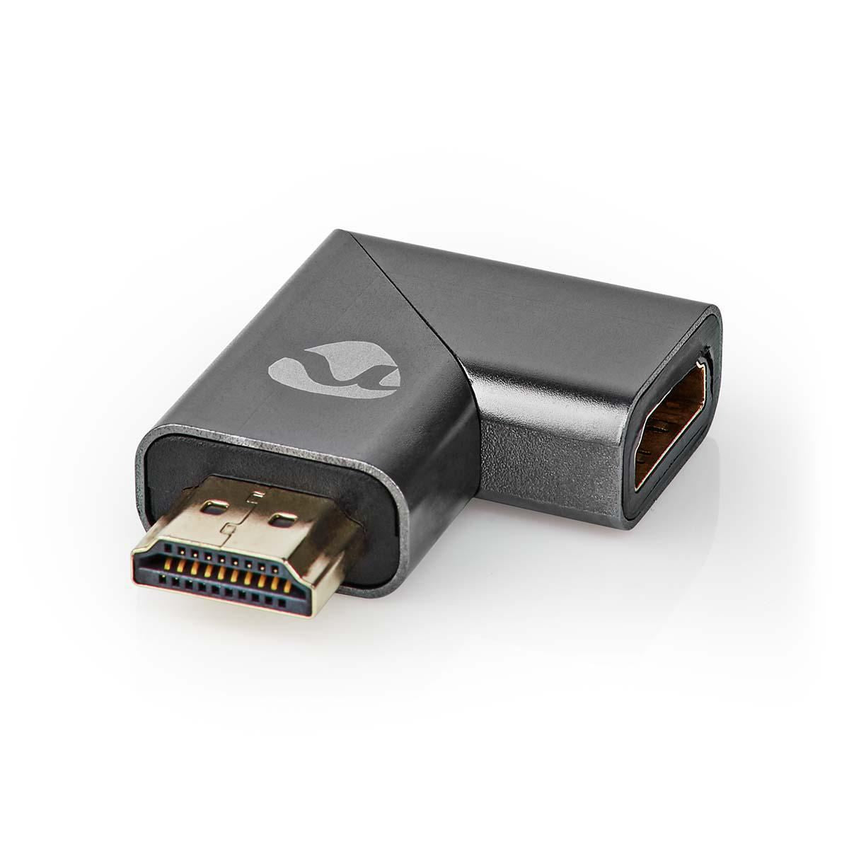 Nedis HDMI  AdapterHDMI Male / HDMI  ConnectorHDMI Female / HDMI  Output - CVTB34904GY