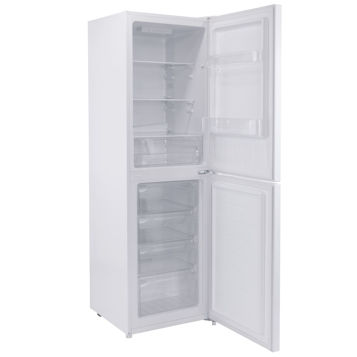 Baridi 60/40 Smart Frost Fridge Freezer 254L Capacity � White DH328