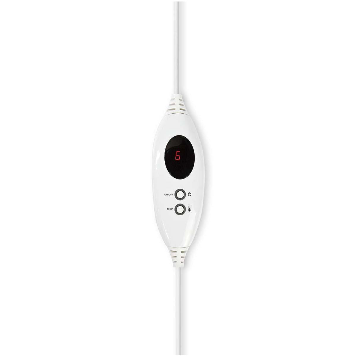 Nedis Foot Warmer 6-Heat Settings Washable Digital Control Overheat protection - PEFW110CGY