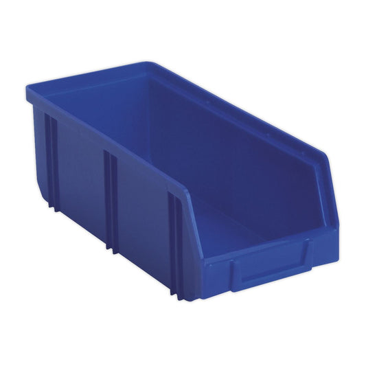 Sealey Plastic Storage Bin Deep 105 x 240 x 85mm - Blue Pack of 28 TPS2D