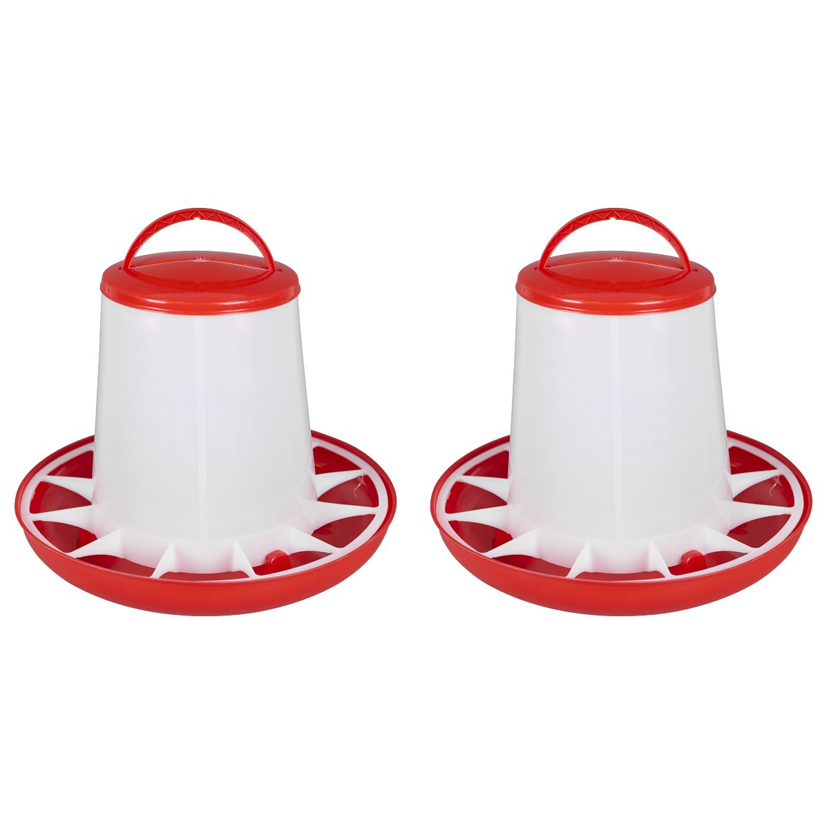 Sealey Poultry Feeder 6kg - Pack of 2 AFT042