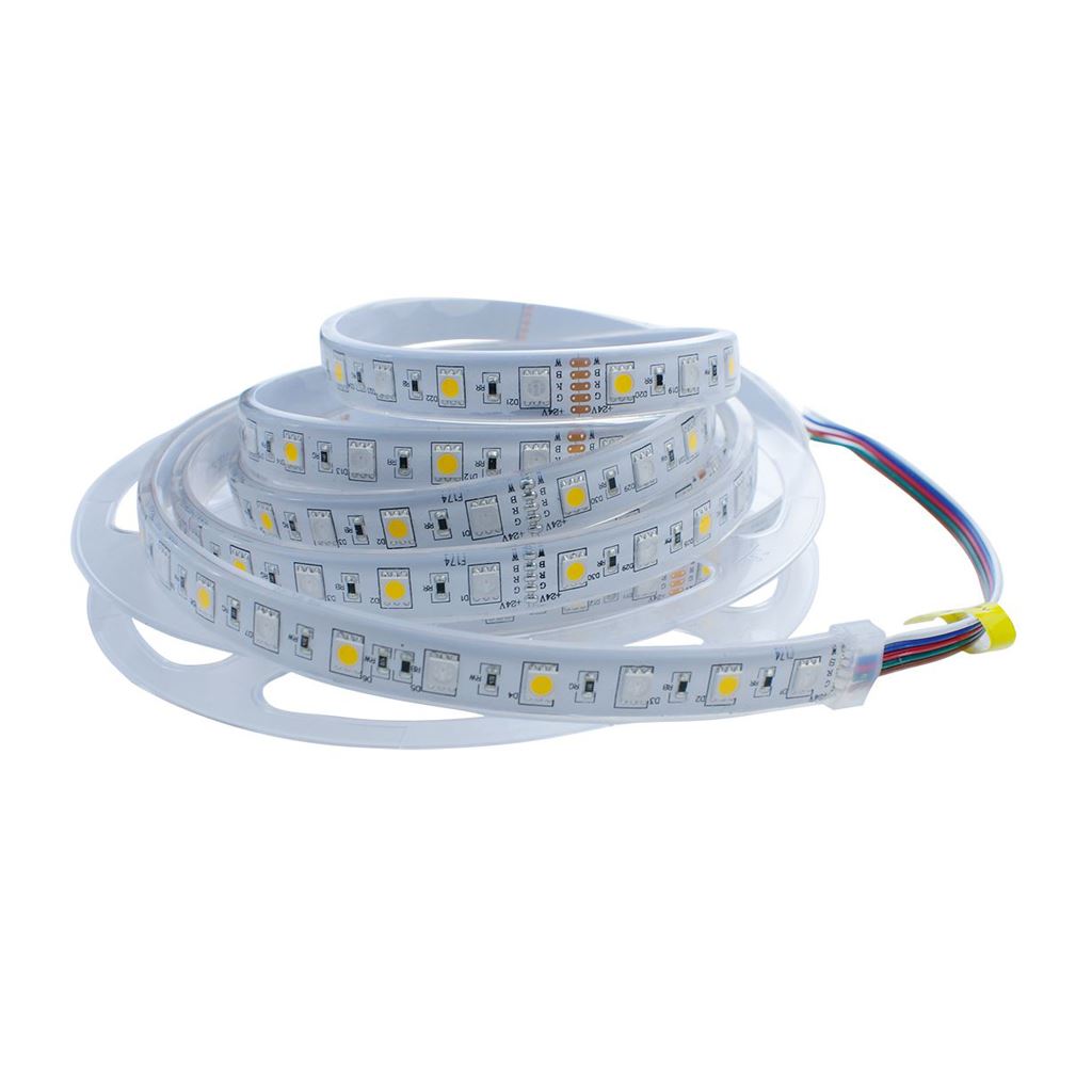 HQ LED strip easy fix RGB + W in/outdoor 60 LED p/m 3.00 m Tracked