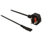 Valueline Power cable UK plug male to IEC-320-C7 5m black - PCGP11140BK50