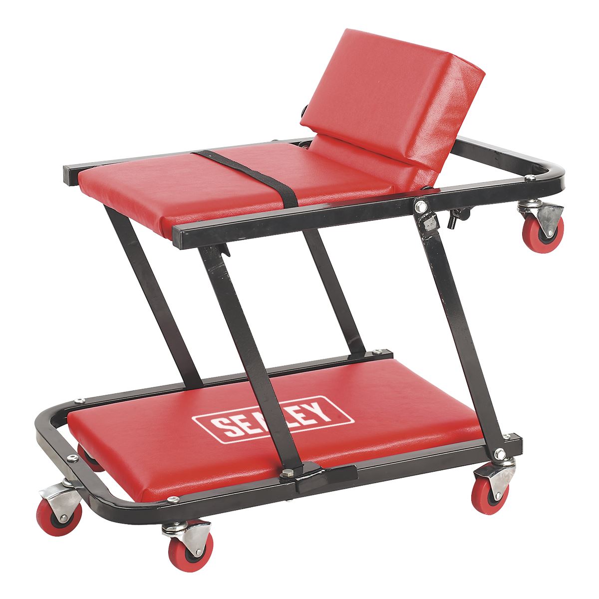 Sealey Creeper/Seat Steel with 7 Wheels & Adjustable Head Rest SCR79