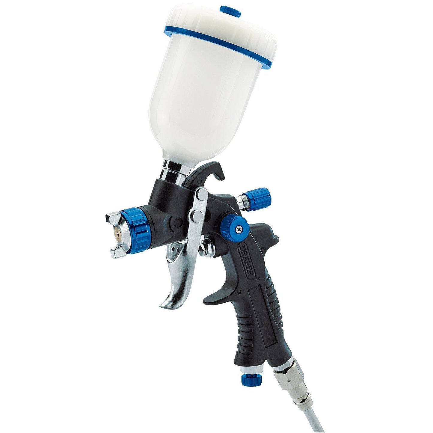 100Ml Gravity Feed Hvlp Composite Body Air Spray Gun Draper 09709