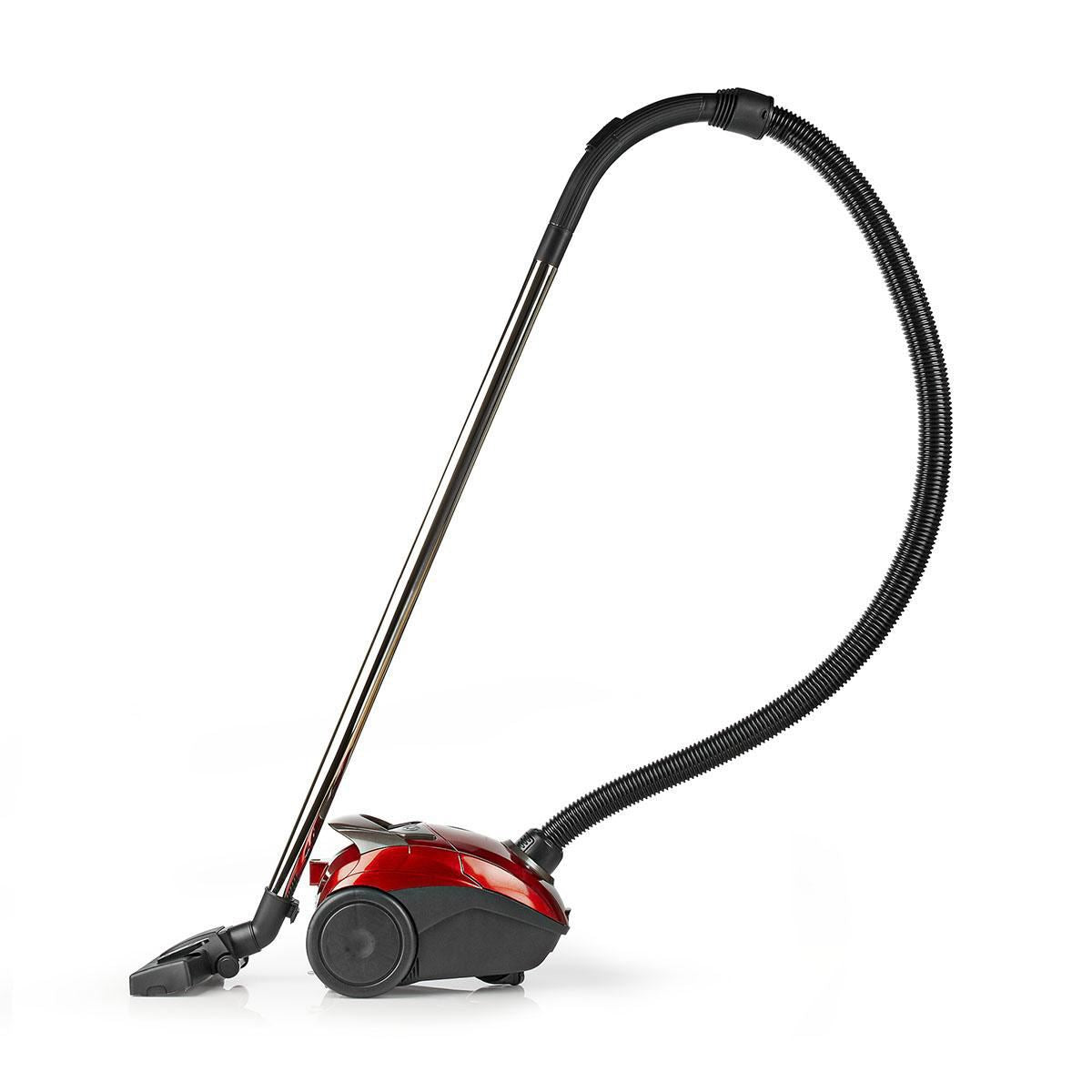 Nedis Vacuum Cleaner With Bag 700W 1.5L Dust Capacity Red - VCBG100RD