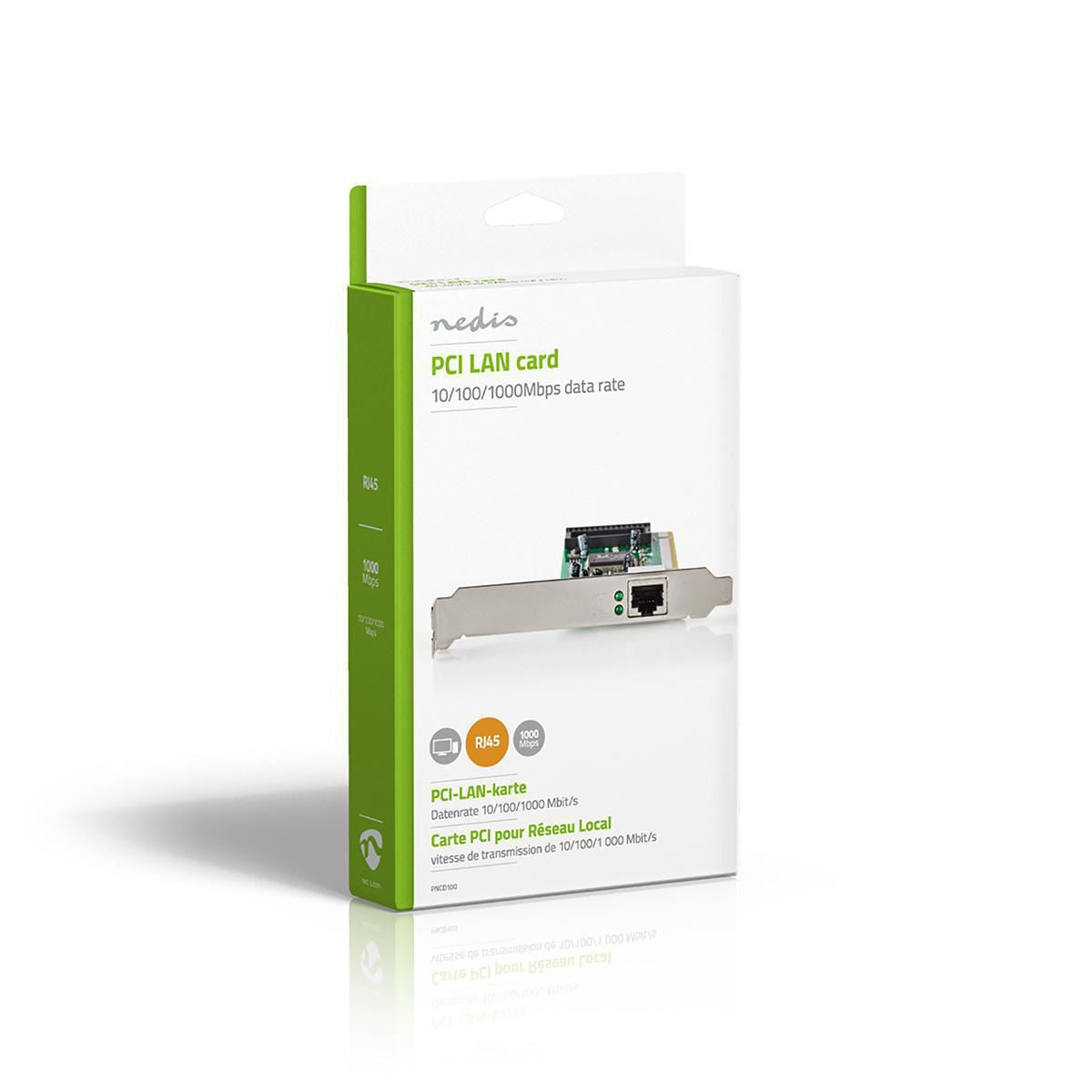 Nedis Network Card RJ45 to PCI 1 Gigabit PNCD100