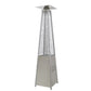 Dellonda Pyramid Gas Patio Heater 13kW Commercial/Garden Use, Stainless Steel DG99