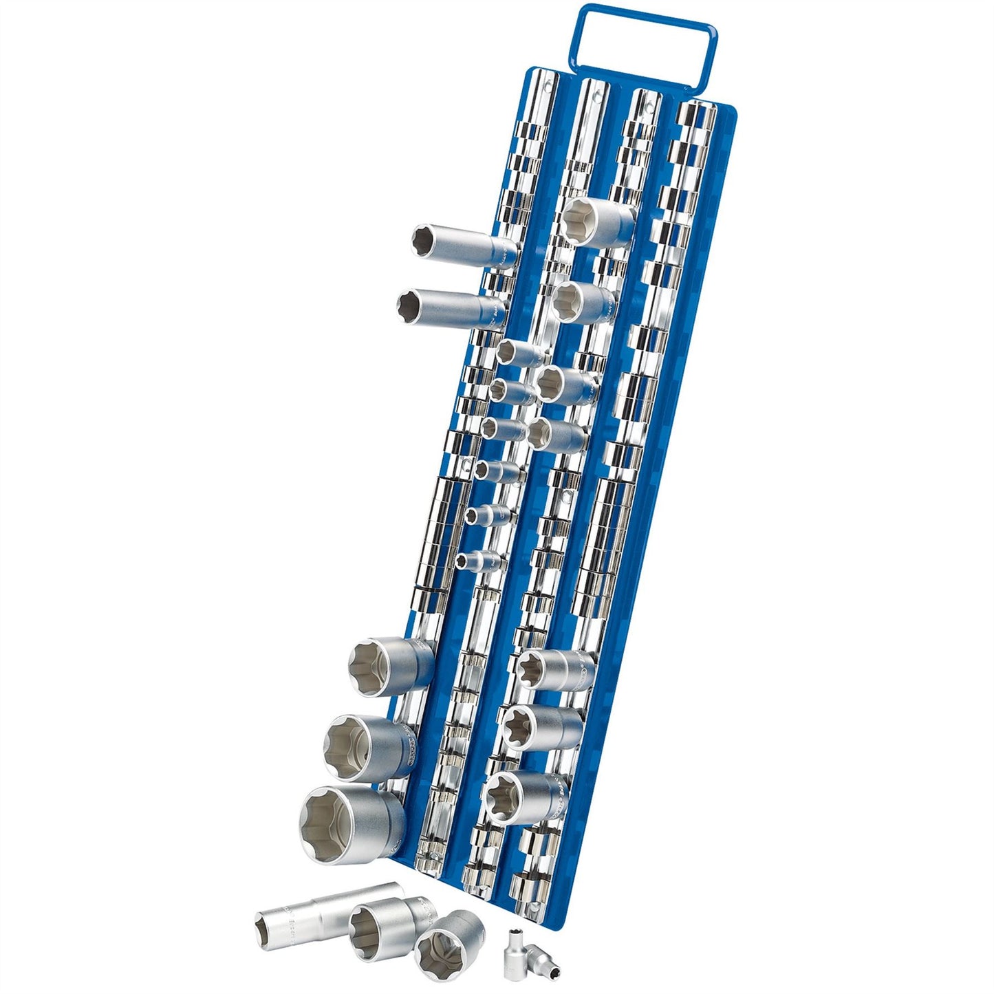 Draper 29760 1/4", 3/8", 1/2" Square Drive Socket Retaining Tray Bar Carrier