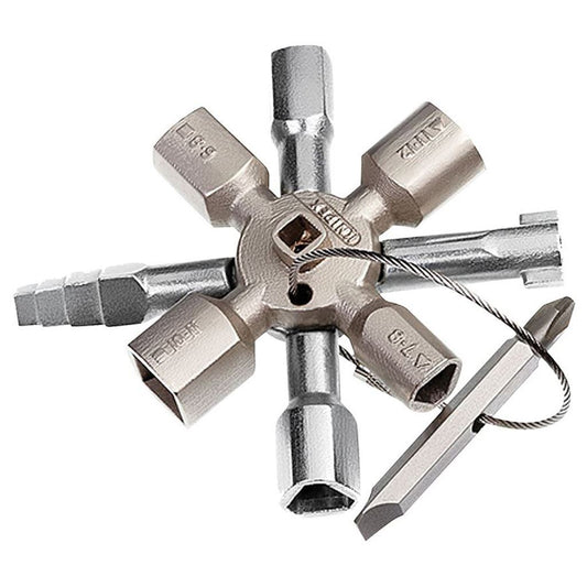 Knipex TwinKey for all standard cabinets and shut-off systems - KP-001101