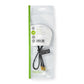 Nedis SMA Cable SMA Female SMA Male Gold Plated 75Ohm Single Shielded 0.5m Round - CSGP02020BK05