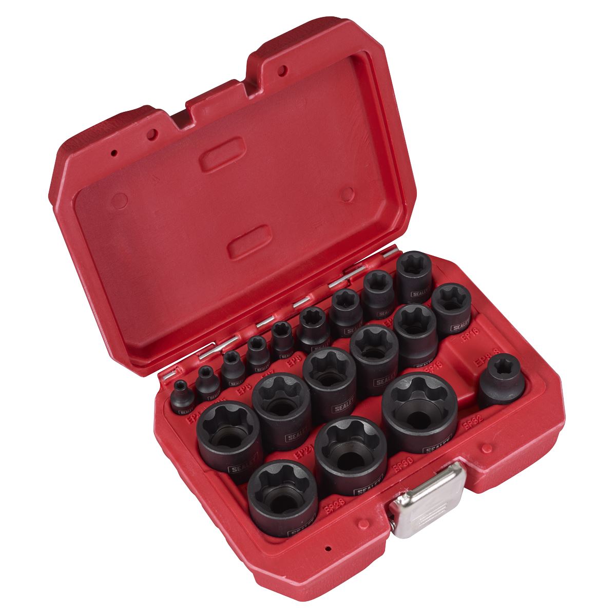 Sealey External TRX-P* Socket Set 19pc SX097