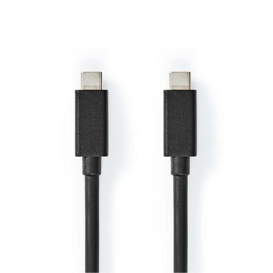 USB Cable USB3.2 Gen 2x2 USB-C Male USB-C Male 100W 4K@60Hz 20 Gbps Nickel  2m