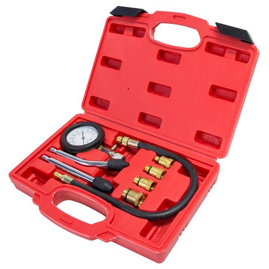 Automotive Tester Kit Gauge Pro Petrol Valve Engine Compression Timing Cylinder