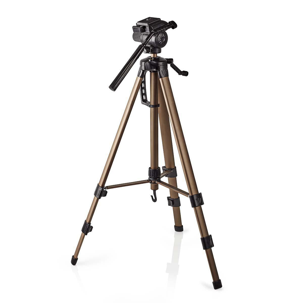 Nedis Tripod Pan & Tilt Max 3.5 kg 161cm Black/Silver TPOD2300BZ