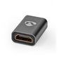Nedis Coupler Input HDMI Female Output HDMI Female Gold Plated Gunmetal Grey - CVTB34900GY