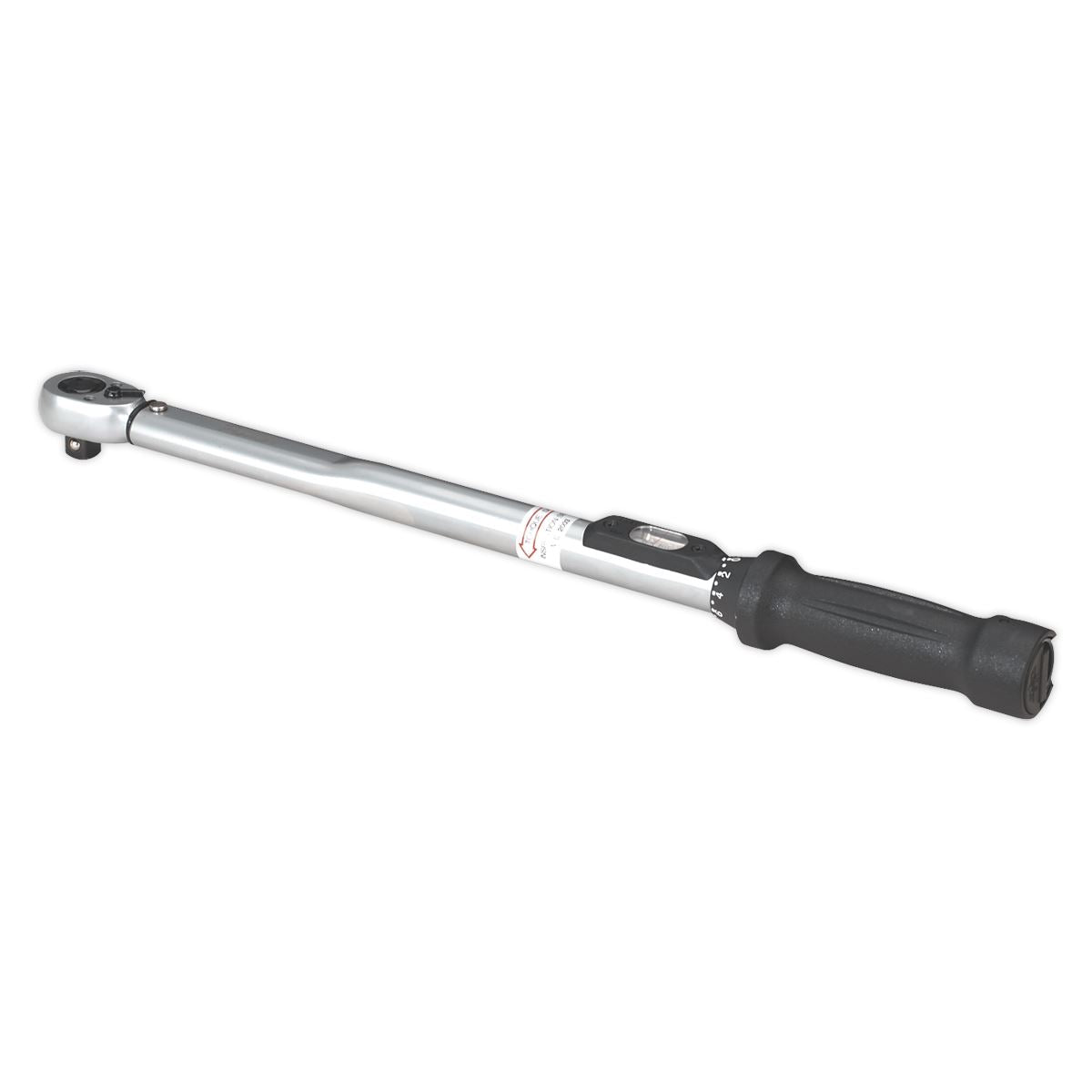 Sealey Torque Wrench Locking Micrometer Style 1/2"Sq Drive 40-210Nm STW201