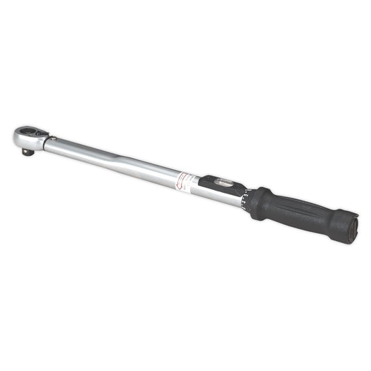 Sealey Torque Wrench Locking Micrometer Style 1/2"Sq Drive 40-210Nm STW201