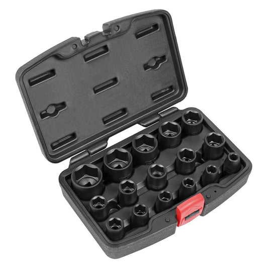 Sealey Impact Socket Set 16pc 1/2"Sq Drive AK5624M