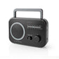 Nedis FM Radio Portable AM/FM Battery Powered/Mains Powered Analogue 1.8W - RDFM1330GY