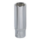 Sealey WallDrive Socket 13mm Deep 1/4"Sq Drive Fully Polished SP1413D