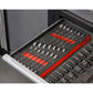 Sealey Premier Ratchet Spanner Set with Tool Tray 14pc TBT49