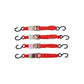 4 Piece 25mm Ratchet Tie Down Set (Gs) - S0751