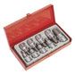 Sealey Hex Socket Bit Set 9pc 1/2"Sq Drive AK620