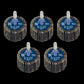 Sealey Flap Wheel 40 x 30mm 60Grit 6mm Shaft - Pack of 5 FW4030605