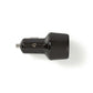Nedis Car Charger 3.0A USB (QC 3.0)/USB-C Power Delivery 30W Black CCPD30W100BK