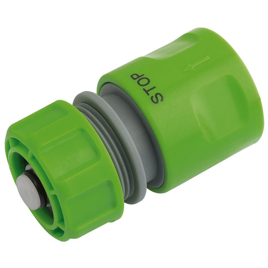 Draper Garden Hose Connector/Stop Feature, 1/2" - Garden Hose, Sprinklers, Taps - 25902