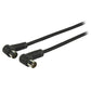 Glaxio Coax antenna cable coax male angled - coax female angled 3m black