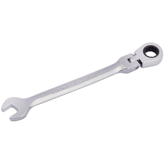 Draper 9mm Draper Hi-Torq Metric Flexible Head Ratcheting Combination Spanner - 52010