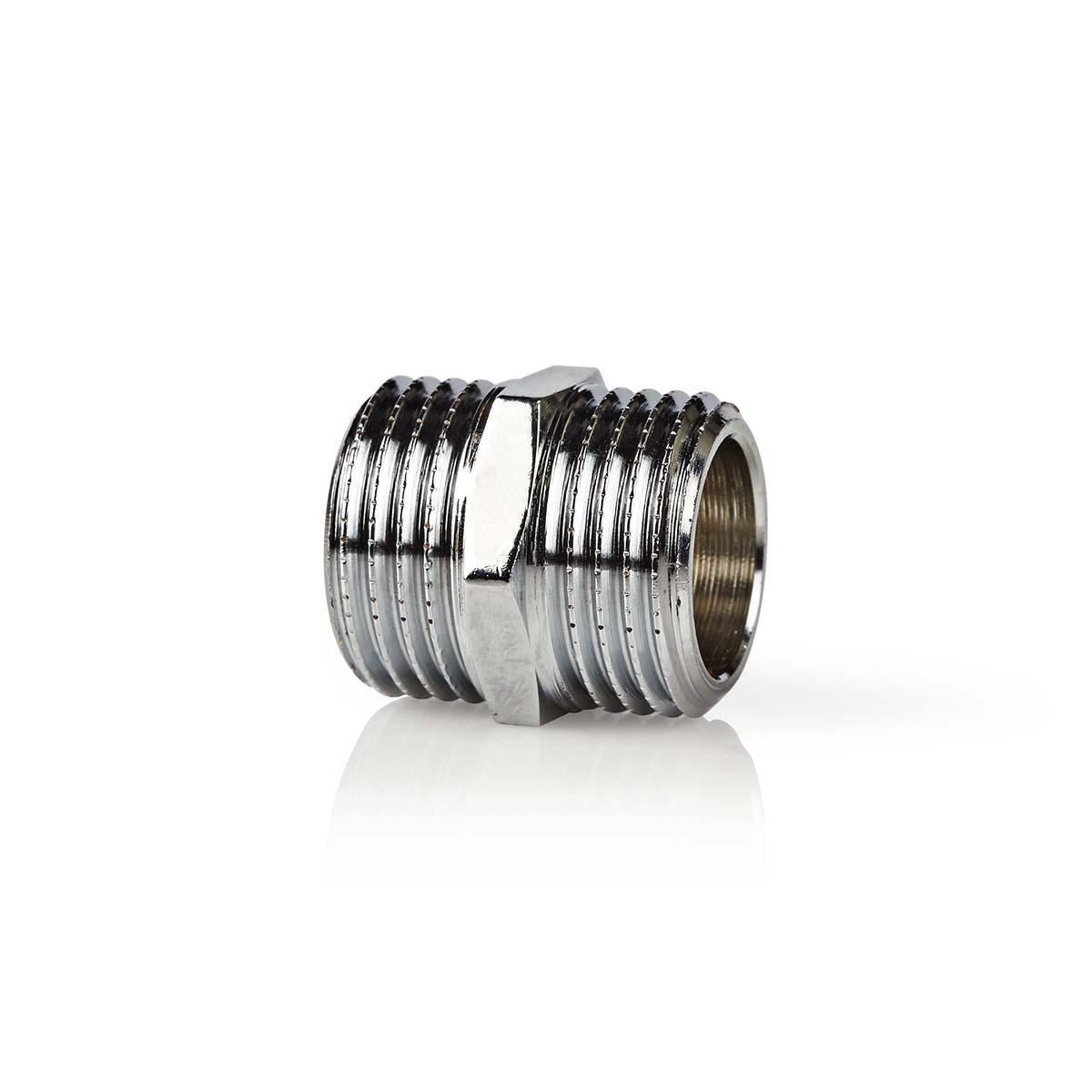 Nedis Hose Adapter 1/2'' Straight to 1/2'' Straight WAHA1212