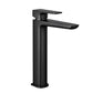 Baridi High Basin Mixer Tap with Clicker Waste - Matt Black DH395