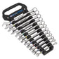 Sealey Combination Spanner Set Anti-Slip 12pc Metric - Platinum Series AK63950