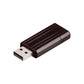 Verbatim USB Drive Pen 2.0 Pinstripe 64GB Black