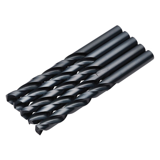 Draper Black HSS Drill Bit, 11.0mm x 142mm (Pack of 5)