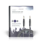Nedis Unbalanced Audio Cable 6.35mm Male to 6.35mm Male 10m Grey COTG23000GY100