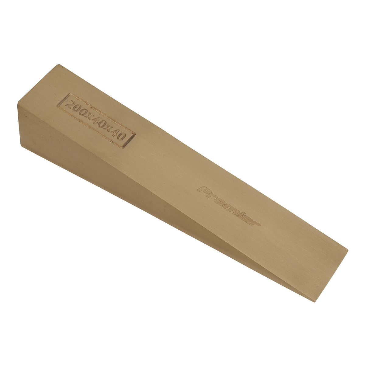 Sealey Wedge 200 x 40 x 40mm - Non-Sparking NS122