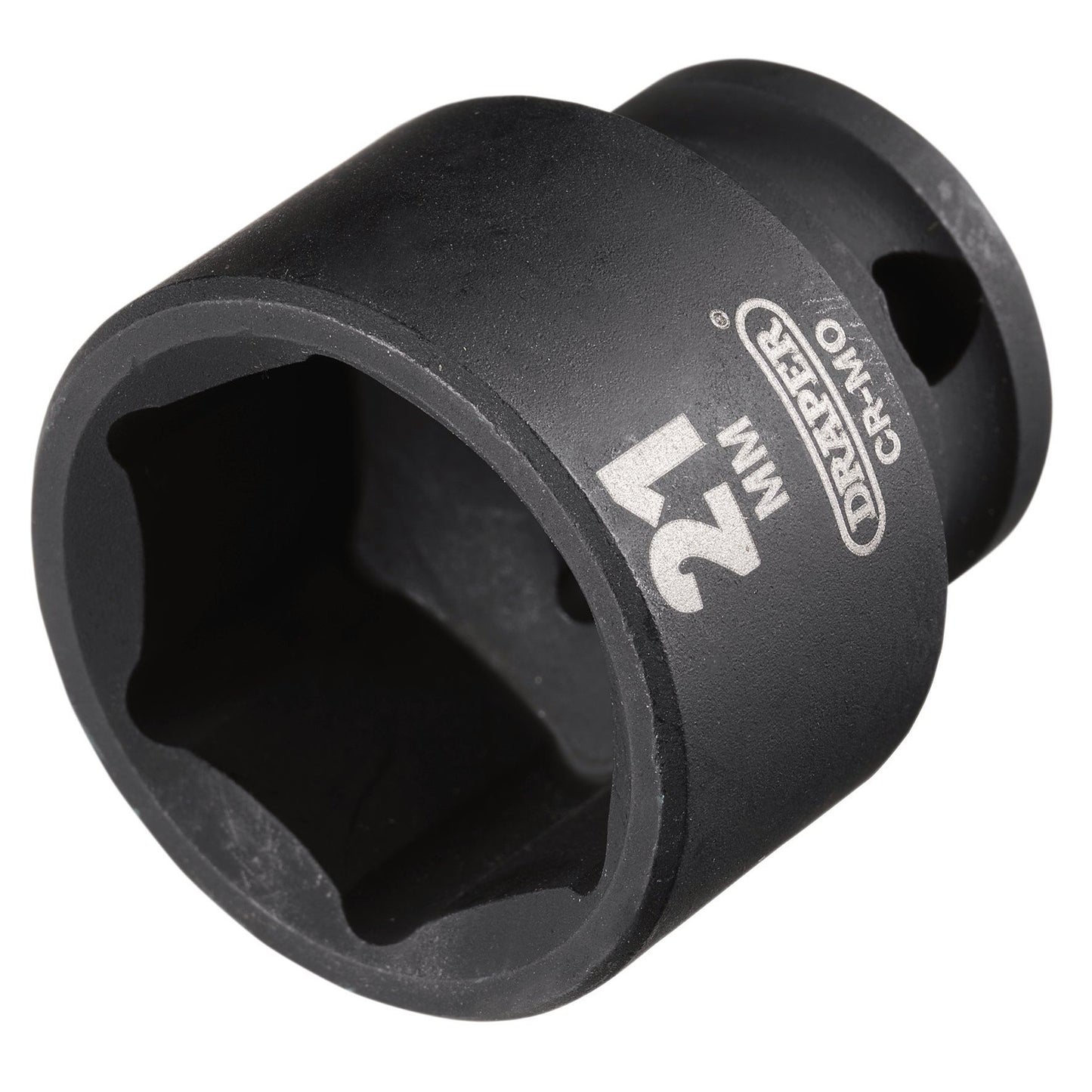 Draper HI-TORQ Metric Impact Socket, 3/8" Sq. Dr., 21mm
