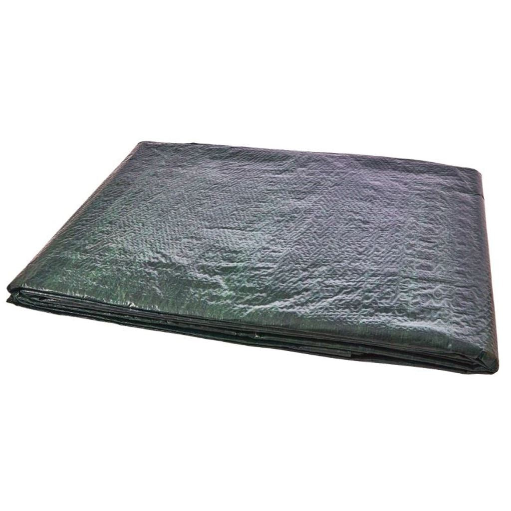 12' x 18' FT (3.65 x 5.5M) 120 Gsm UV Tarpaulin -Green (S4925) Tracked NONEU