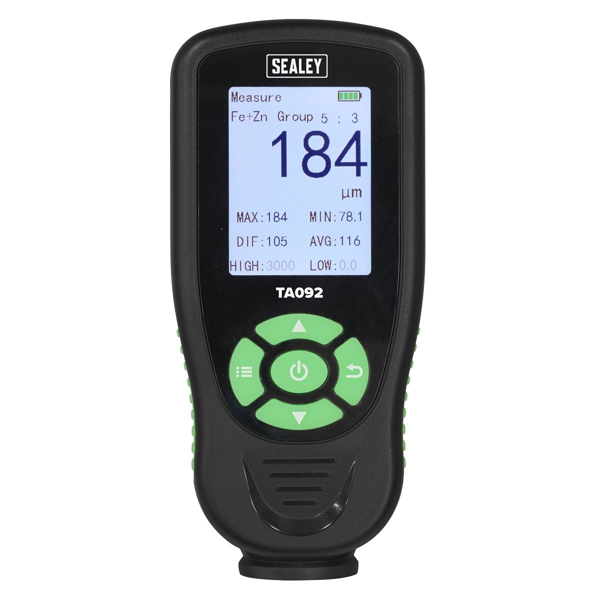 Sealey Rechargeable Paint Thickness Gauge TA092