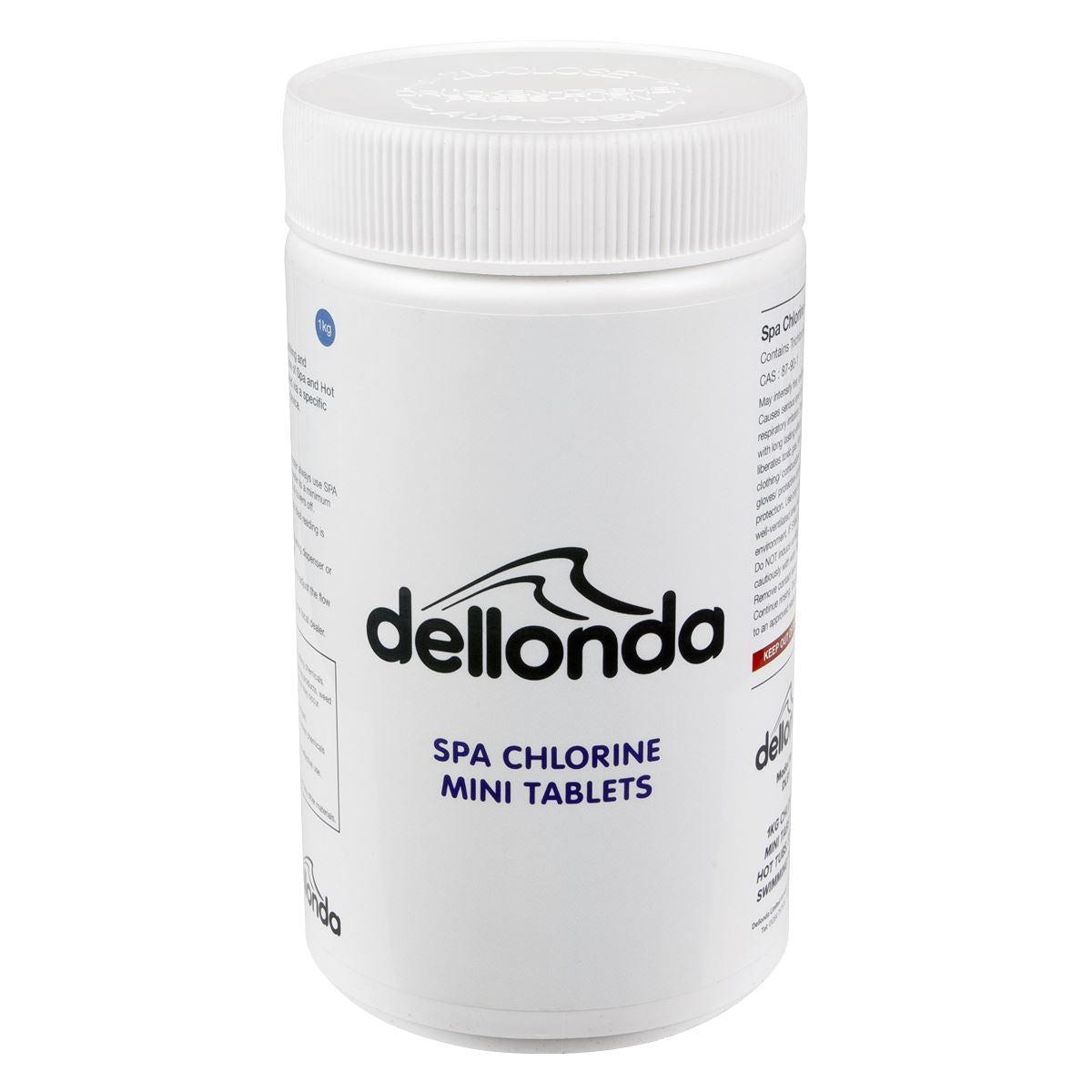 Sealey Dellonda 1kg Chlorine Mini Tabs for Hot Tubs, Spas & Swimming Pools DL51