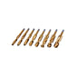 Amtech 8 Pieces Drill Bit Set 14-25mm High Speed Steel Shank Titanium - F1280