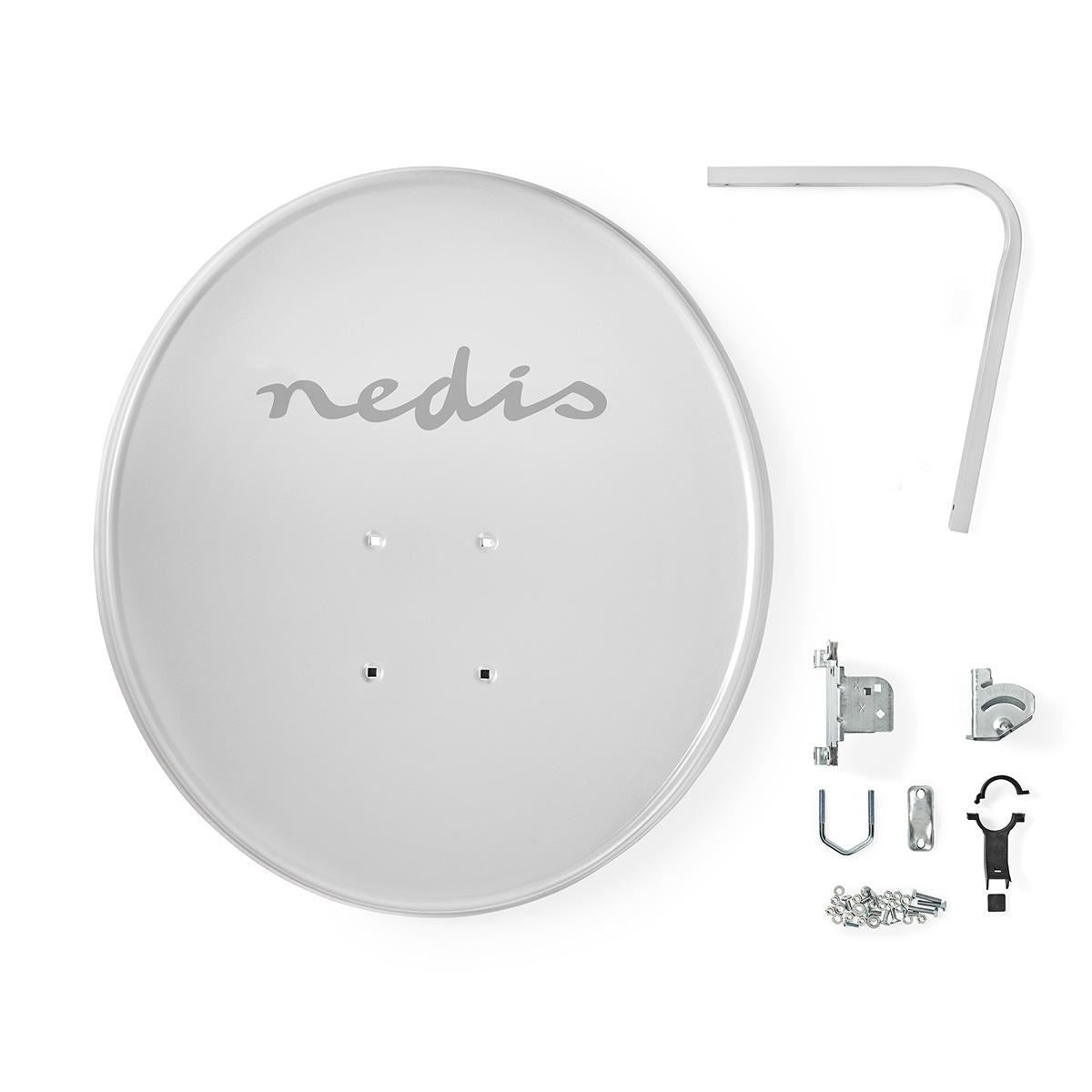 Nedis Satellite Dish 60cm 37.8dB 28° Angle SDSD060WT